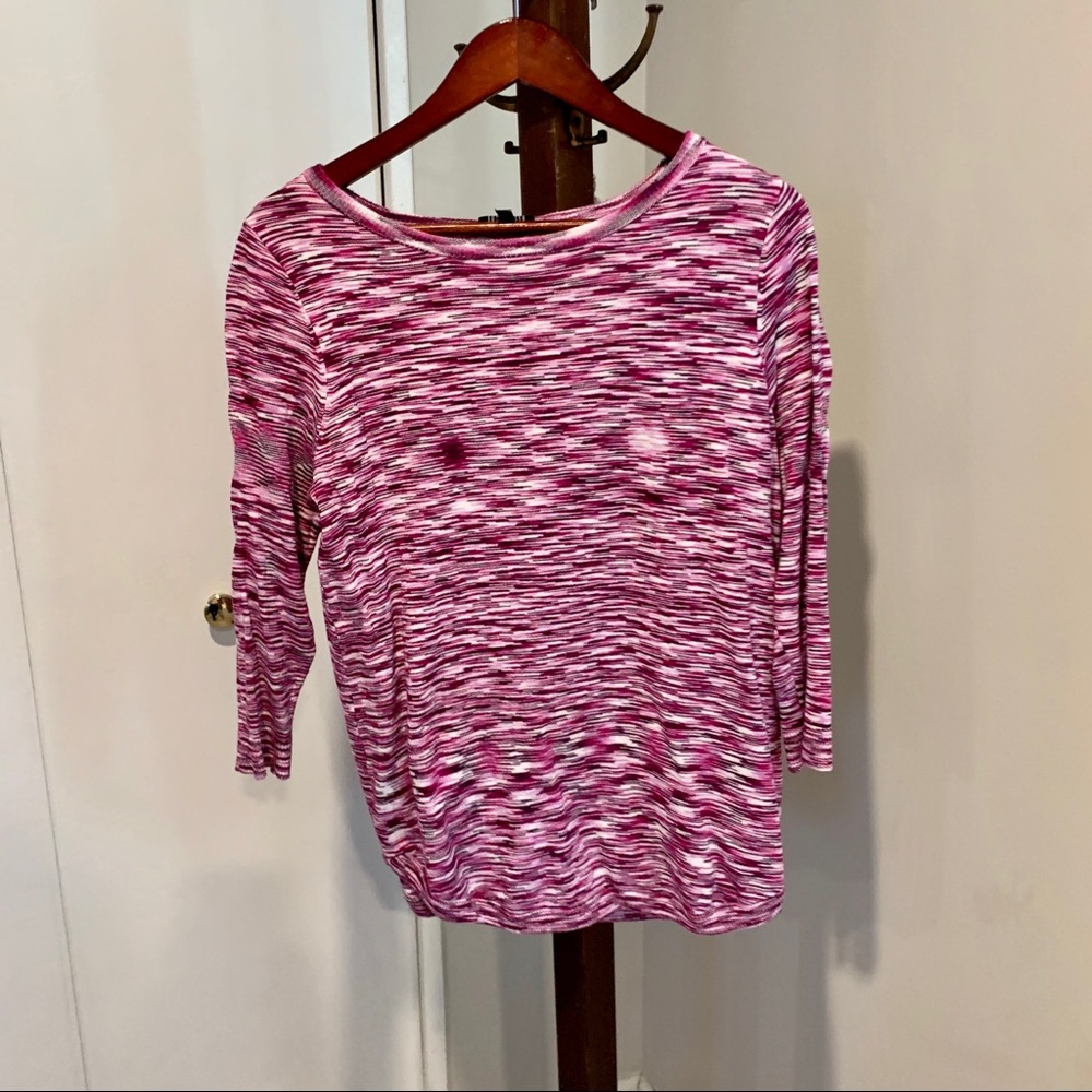 The Limited Pink and Purple Sweater